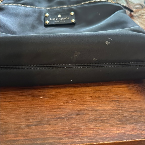 Pre loved Kate Spade Nylon Black Crossbody Bag. - Picture 3 of 8